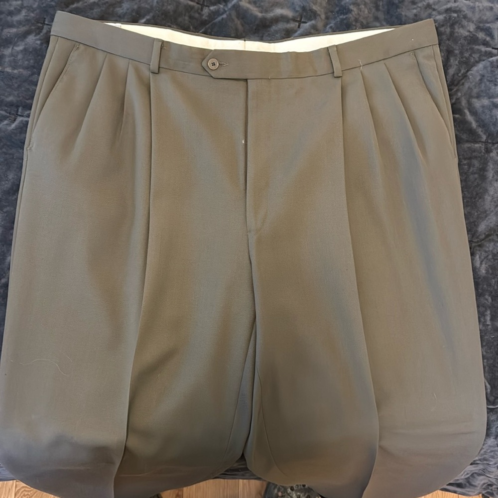 Givenchy pleated pants, 44R